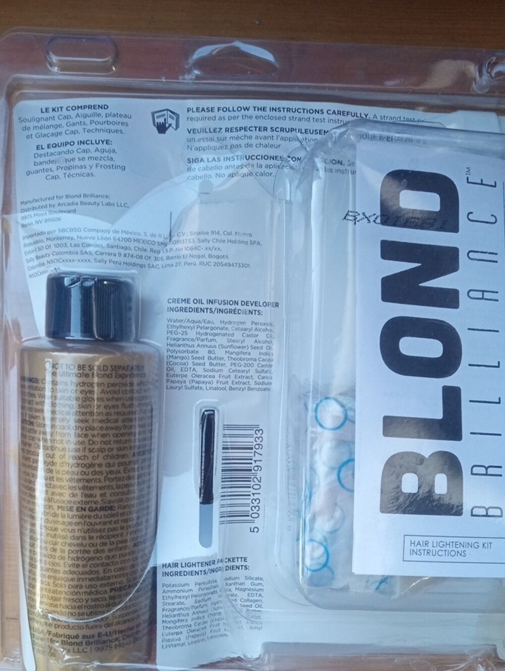 BLOND Hair Lightening Kit NWT - Picture 3 of 5
